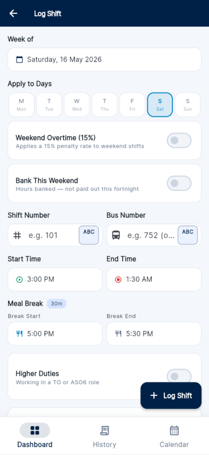 TC Driver screenshot 2