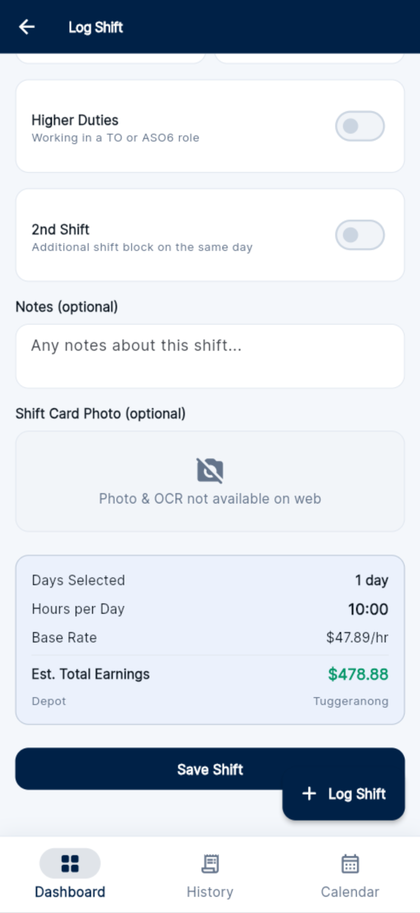 TC Driver screenshot 3
