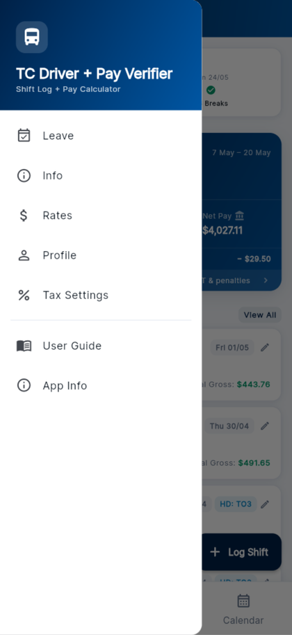 TC Driver screenshot 6