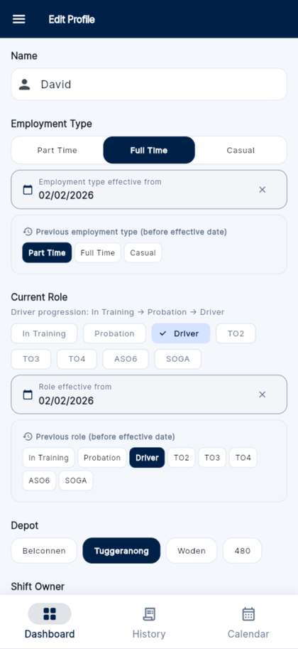 TC Driver screenshot 8